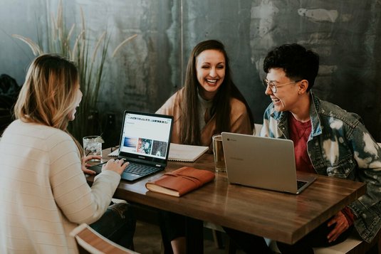 Team im Büro